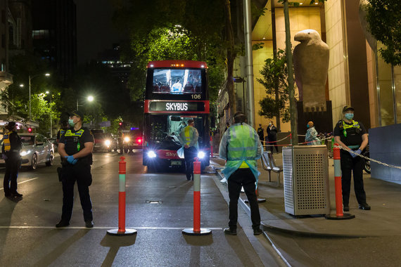 Photo by Scanpix / Before the Australian Open, the players were quarantined in Melbourne.