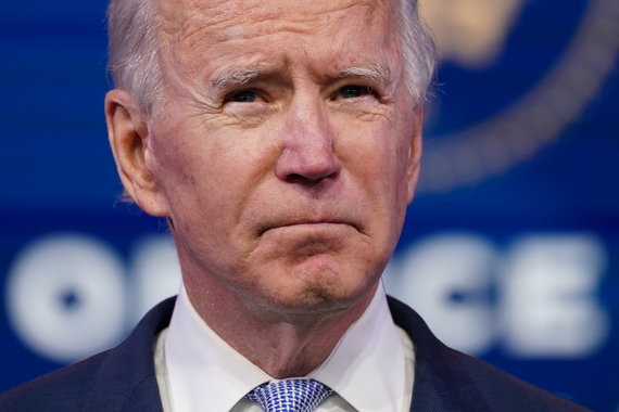 Reuters / Photo by Scanpix / Joe Biden at a press conference