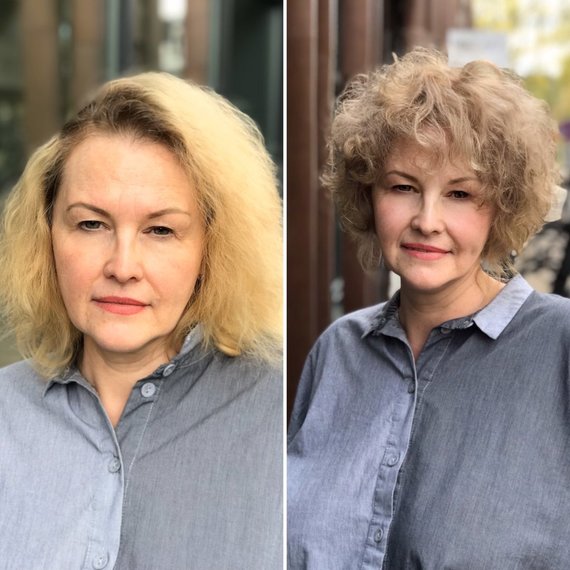 Personal file photo / Style changes created by Jurgita Malakauskaitė: before and after 