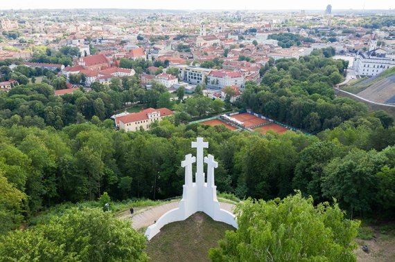 Sigismund Gedvila / 15min photo / Hill of Three Crosses, called Curved Hill