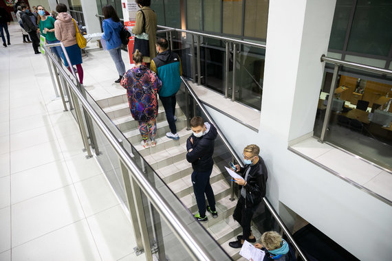 Photo by Sigismund Gedvila / 15min / Last day of early voting