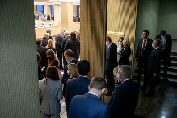 Sigismund Gedvila / 15min photo / Secret vote on the appointment of the new judges of the Constitutional Court