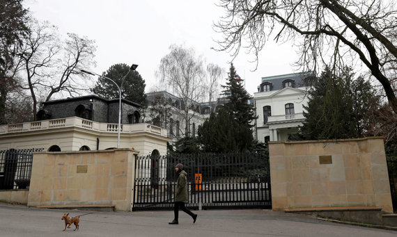 Reuters / Scanpix photo / Russian Embassy in Prague