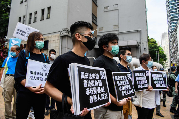 AFP / Scanpix photo / Hong Kong protests against security law