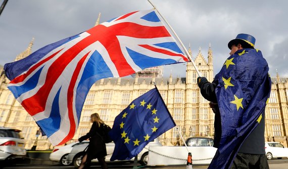 AFP / Scanpix photo / Protester against Brexit