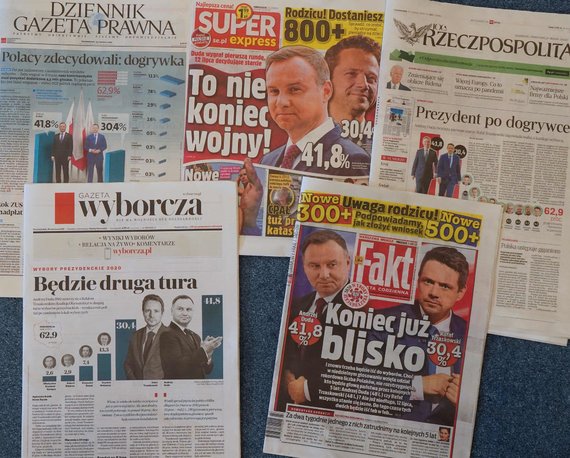 AFP / Scanpix photo / Polish newspapers