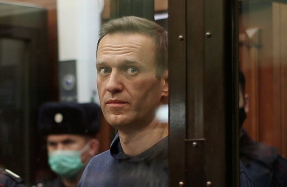 Reuters / Photo by Scanpix / Alexei Navalnas in court