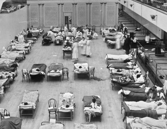 Scanpix / AP Photo / Temporary Hospital During the Spanish Flu Pandemic