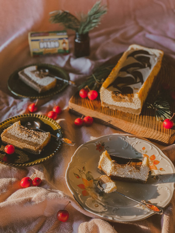 Personal archive photo / Mother of three Amelia bakes divine desserts: this curd cake is worthy of a luxurious festive table