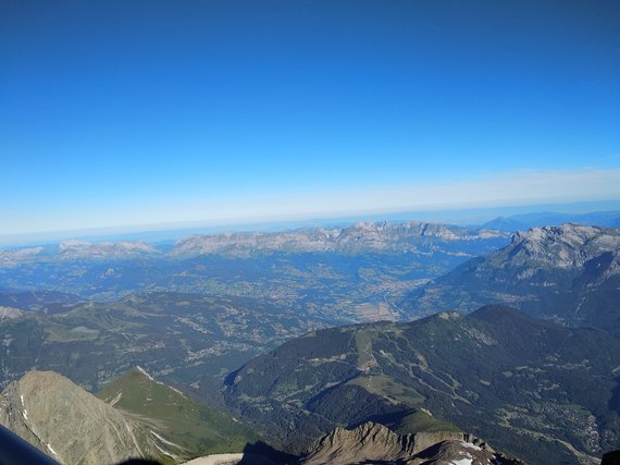 Personal archive photo Rugilė's seventeen-year journey to Mont Blanc