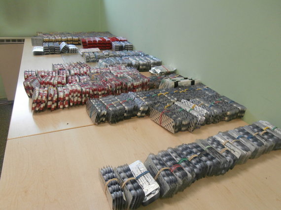 Photo from the Customs Department / Smuggling of drugs found