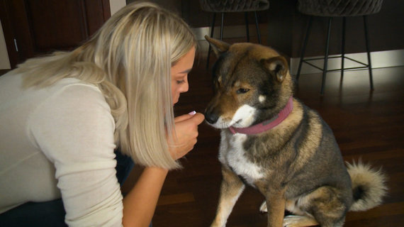 Photo by LNK / Liepa Norkevičienė with the mascot Riku