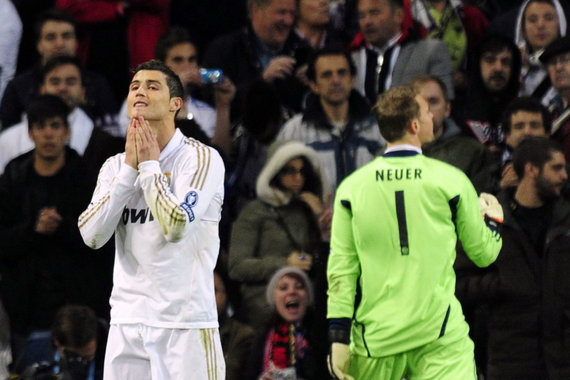 AFP / Scanpix photo / Christian Ronaldo after an 11-meter penalty not taken