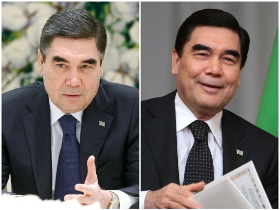 Photo by Scanpix / ITAR-TASS / Gurbangulis Berdymuchamedov in 2017 and 2019.