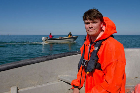 Western Express / Robertas Staponkus photo, a nature conservation specialist at the Lithuanian Nature Fund, says that coastal fishermen do a good job of catching invasive fish: bottom fish.