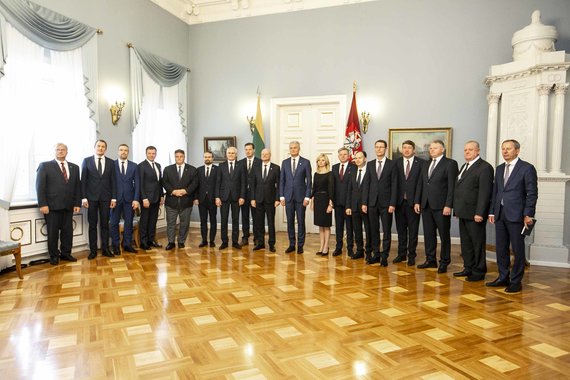 Arno Strumila / 15min photo / Gypsies Nausėda receives members of the Government