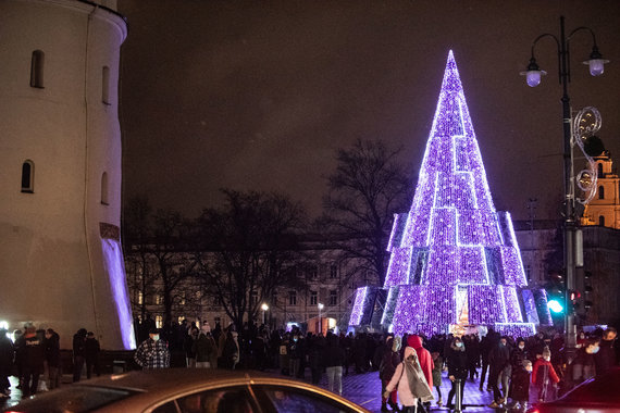 Photo by Arno Strumila / 15min / Vilnius Christmas Tree 2020