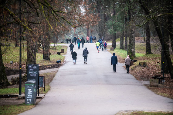 Arno Strumila / Photo of 15min / People allow the quarantine period in nature