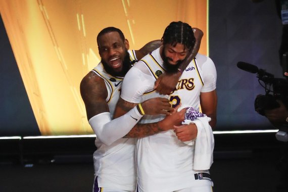 Photo by Scanpix / LeBron James and Anthony Davis