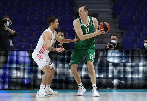 Photo from Getty Images / Euroleague.net/Paulius Jankūnas