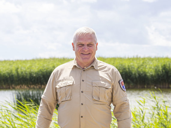 Ernesta Čičiurkaitė / 15min photo / Supervisor of Curonian Spit dunes Elmaras Duderis