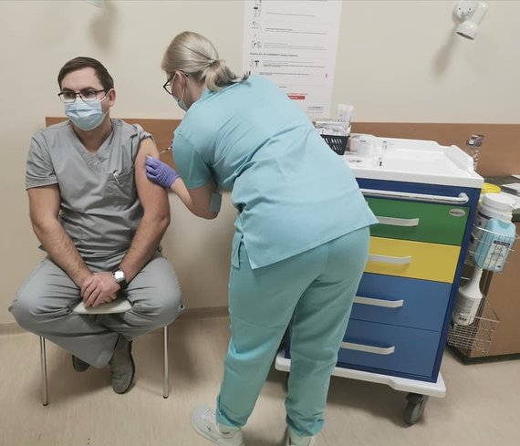 Photo from Klaipeda University Hospital / Revaccination at Klaipeda University Hospital