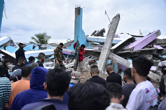 AFP / Scanpix Photo / Earthquake in Indonesia