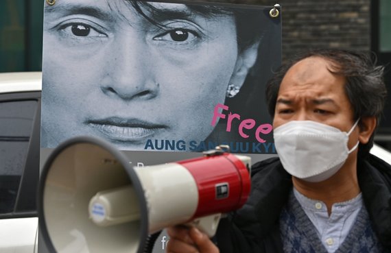 AFP / Scanpix photo / Protests against coups in Myanmar