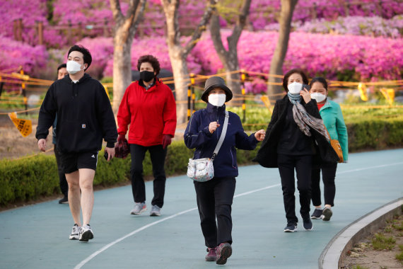 Reuters / Scanpix photo / Living in South Korea during a coronavirus pandemic