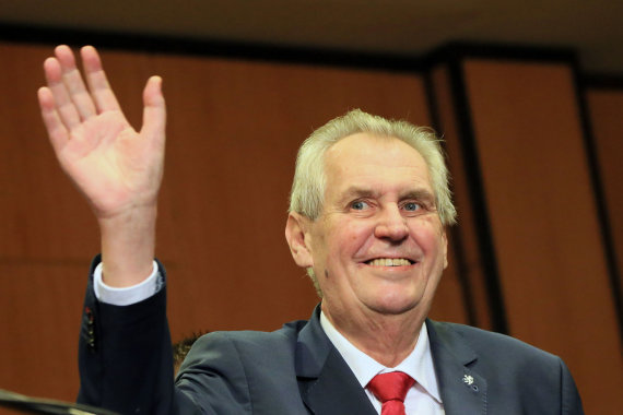 AFP / Scanpix Photo / Czech President Milos Zeman