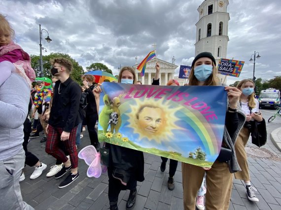 Photo by Valdas Kopūstas / 15-minute photo / LGBT march for equality in Vilnius