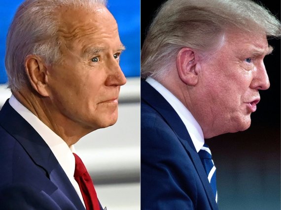 AFP / Scanpix Photo / Joe Biden and Donald Trump