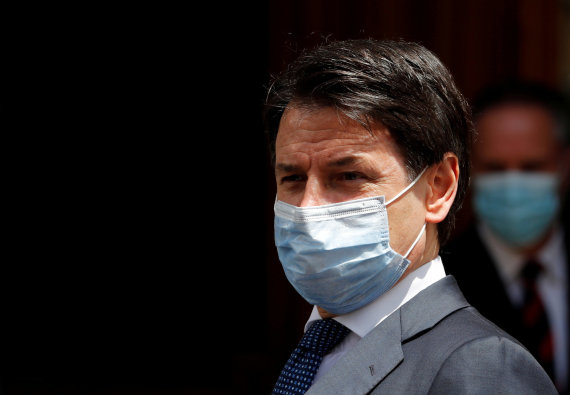 „Reuters“ / „Scanpix“ nuotr./Giuseppe Conte