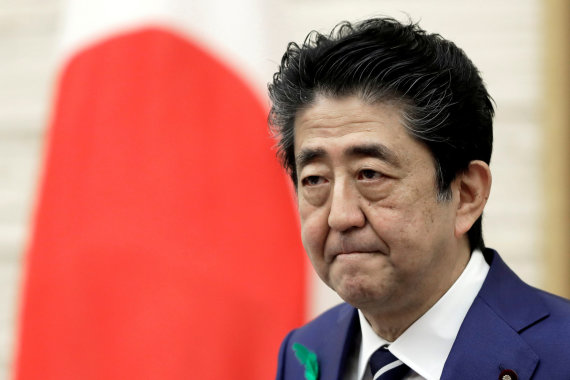 „Reuters“ / „Scanpix“ nuotr./Shinzo Abe