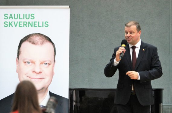 Saulius Skvernelis in Šiauliai