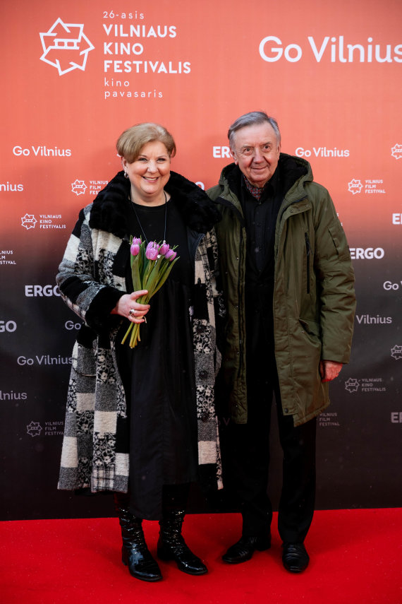 Sigismund Gedvila / 15min photo / Larisa Kalpokaitė with her husband Jonas