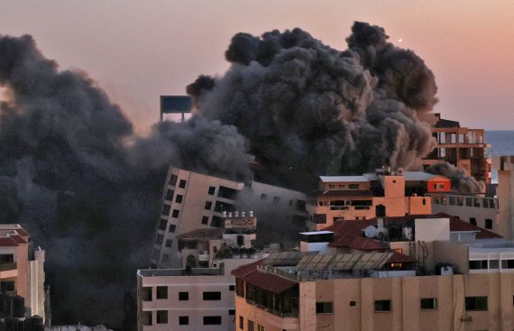 AFP / Scanpix Photo / Gaza Strip after the Israeli attack