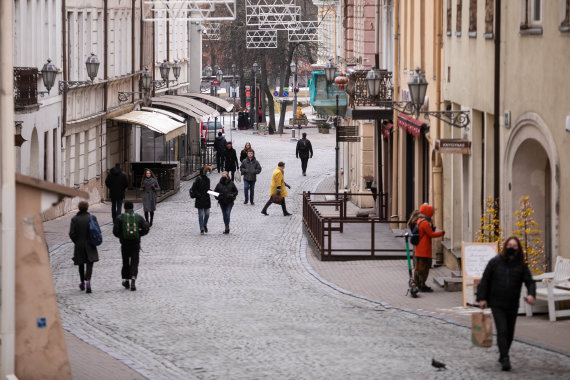 Photo by Sigismund Gedvila / 15min / Afternoon quarantine in Vilnius