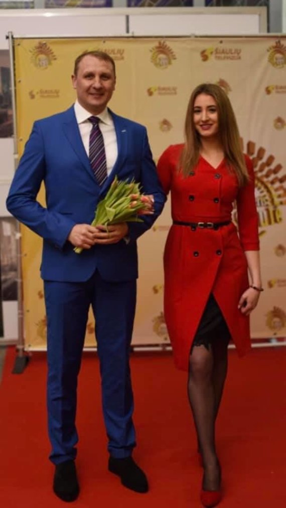 Photo from personal album / Andrius Šedžius and Erdvilė Pilvinytė