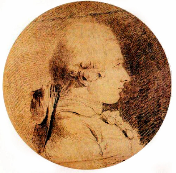 Illustrations from Wikipedia / The only surviving drawing of the Marquis de Sade made while he was alive