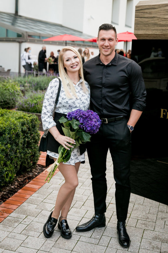 Photo of the event organizers / Natalija Bunkė and Edgaras Eidėjus