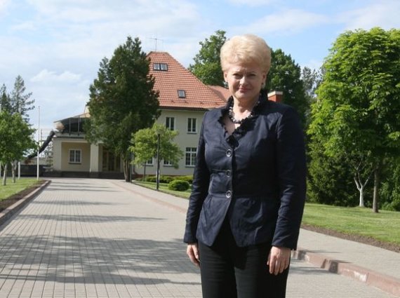 Photo by Irmantas Gelūnas / 15 min photo / D.Grybauskaitė inspected the future residence