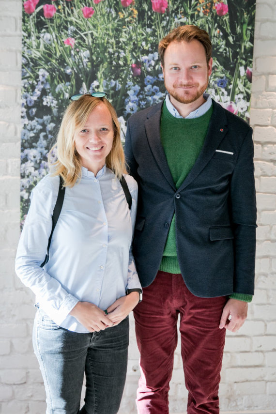 Photo of the event Y Živilė Kropaitė and Liudas Basiulis 