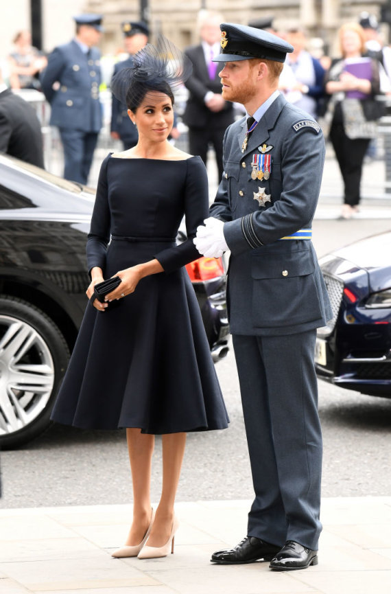   Photo Scanpix / Duke of Sabad Meghan and Prince Harry Tuesday morning in London 
