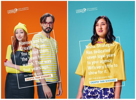 „Cannes Lions“ nuotr./„Kanų Liūtų“ reklaminiai plakatai