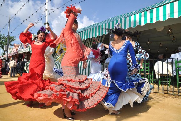 123rf.com nuotr./Dance in the Seville Fair