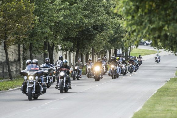 Viganto Ovadnevo/Žmonės.lt nuotr./Harley-Davidson bandomasis važiavimas