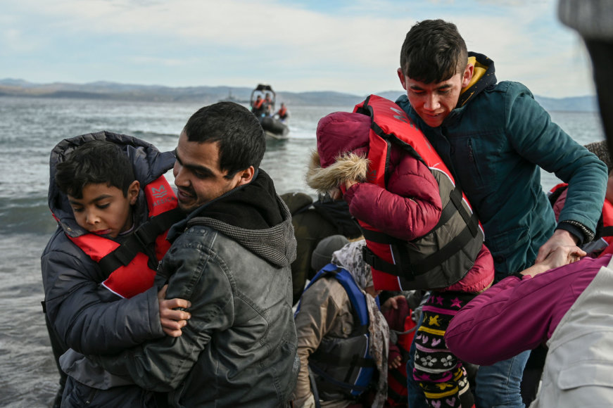 AFP/„Scanpix“ nuotr./Pabėgėliai iš Sirijos