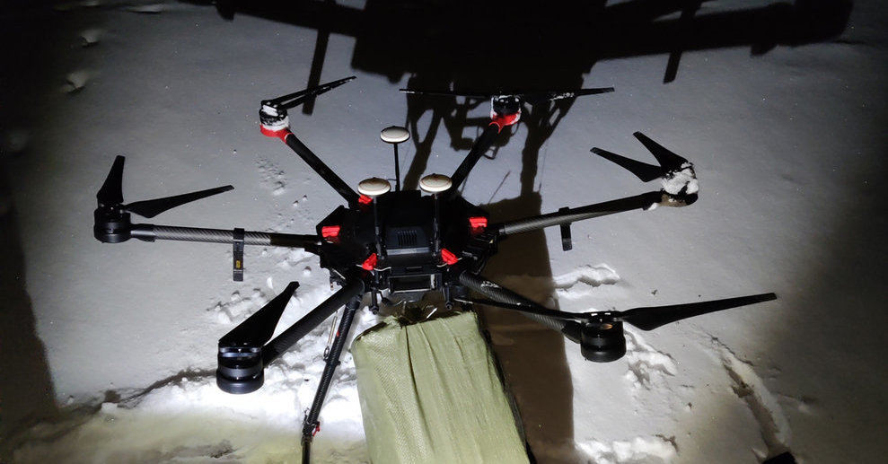 An unmanned aircraft flew into Lithuania at night: officers took control and secret cargo